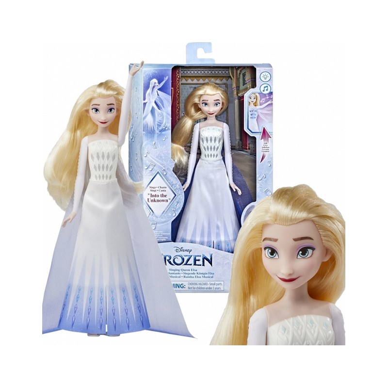 Frozen Kraina Lodu Lalka Piewaj Ca Kr Lowa Elsa F Disney