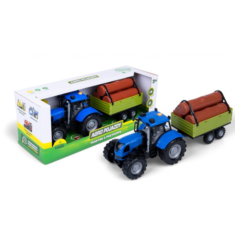 Agro Pojazdy Traktor Z Przyczep Ht Mix Dumel Discovery Dobra