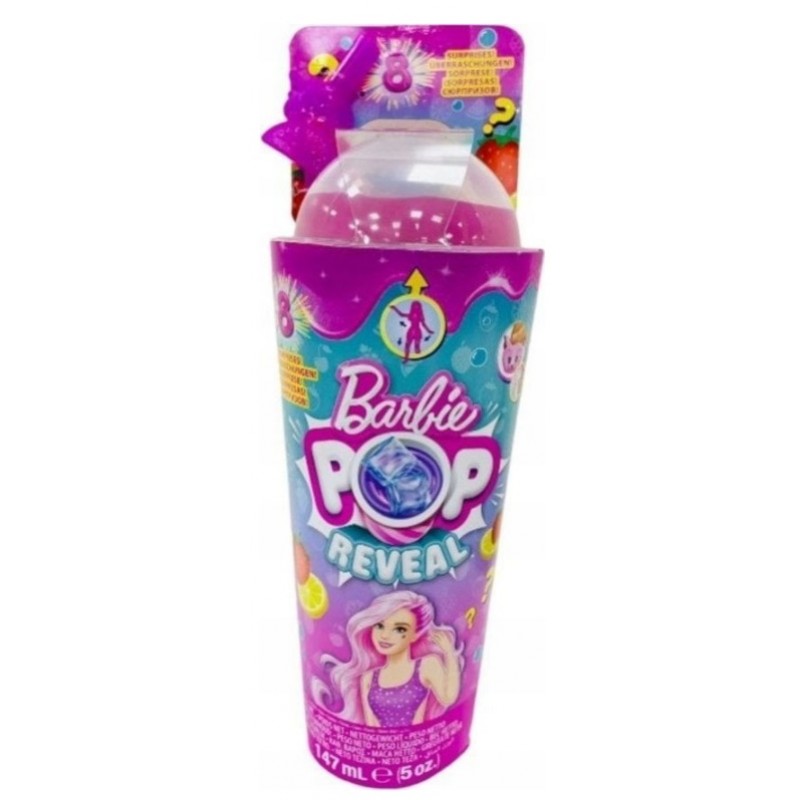 Barbie Pop Reveal Juicy Fruit Owocowy Sok Mattel Wariant Truskawka