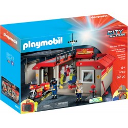 Playmobil City Action 5663 Przenośna Remiza Strażacka