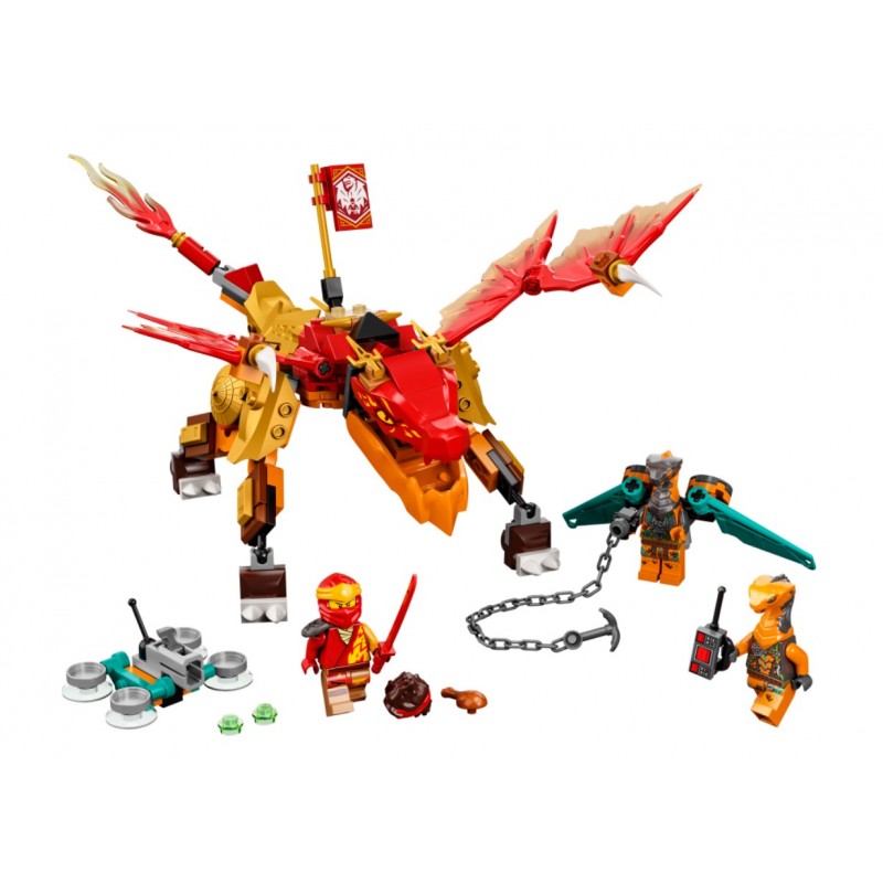 LEGO Ninjago Smok Ognia Kaia EVO