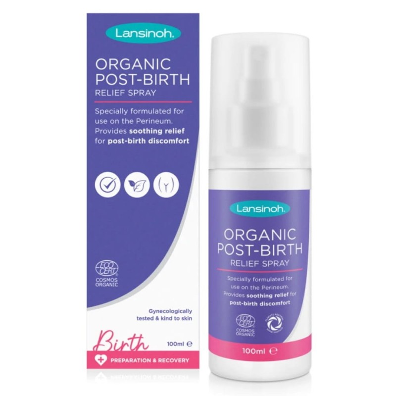 Organiczny spray Organic Post-Birth z serii Pericare firmy Lansinoh