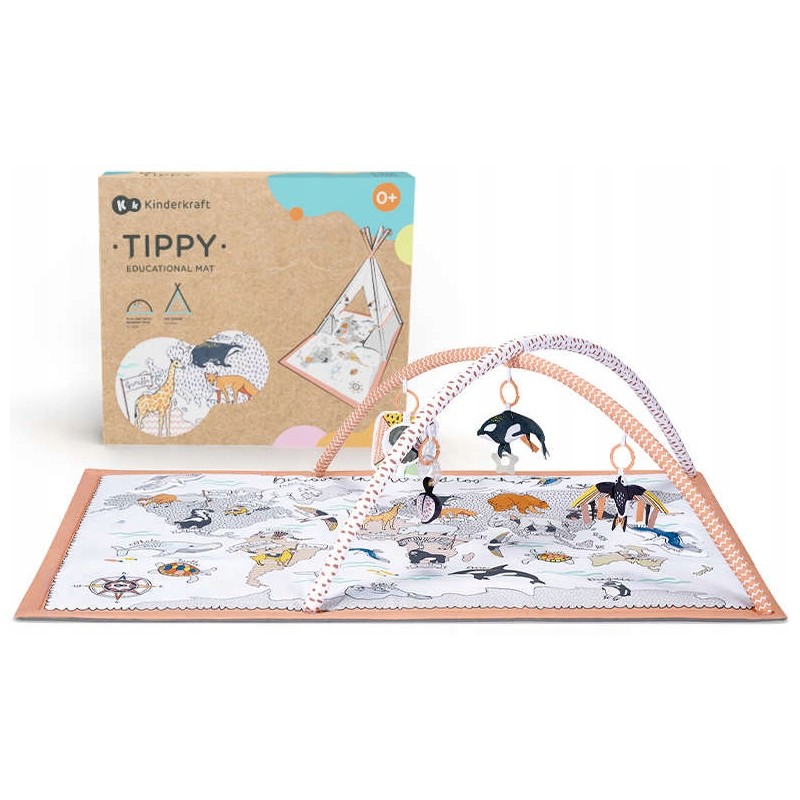 Mata edukacyjna Tippy Kinderkraft 