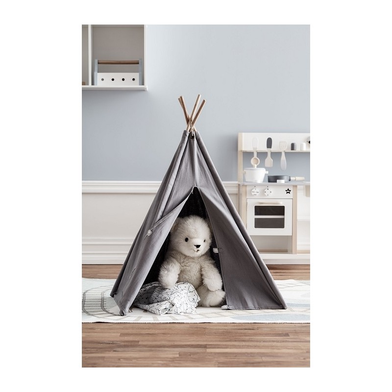 Kids Concept Namiot Tipi Mini Grey