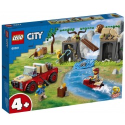 Lego City 60301 Terenówka ratowników dzikich zwierząt