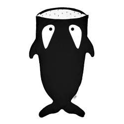 Baby Bites Śpiworek Orca (2-6 l) Penguins Black