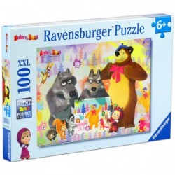 Puzzle Masza i Niedźwiedź XXL 100el. 105908 Ravensburger