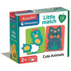 Little Match Mini Układanka Puzzle Słodkie Zwierzaki CLE16717 Clementoni