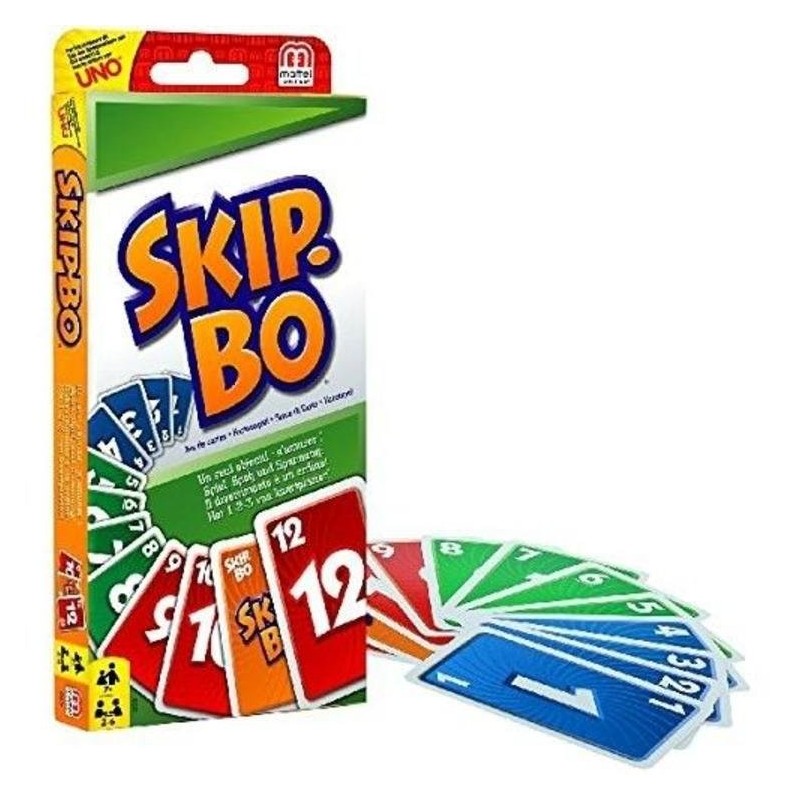 Gra karciana Skip-Bo dla dzieci Mattel