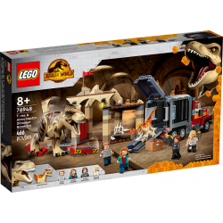LEGO Jurassic World Ucieczka tyranozaura i atrociraptora 76948