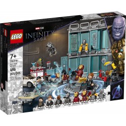 LEGO Marvel the Infinity Saga Zbrojownia Iron Mana 76216