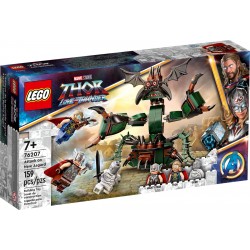 LEGO Marvel Thor Love and Thunder Atak na Nowy Asgard 76207