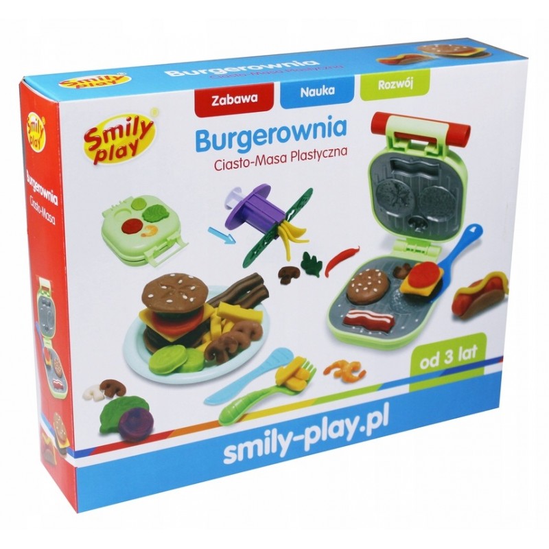 Ciasto-masa plastyczna Burgerownia SP83963 od Smily Play