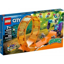 LEGO City STUNTZ Kaskaderska pętla i szympans demolka 60338