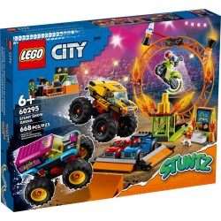LEGO City Stuntz Arena pokazów kaskaderskich 60295