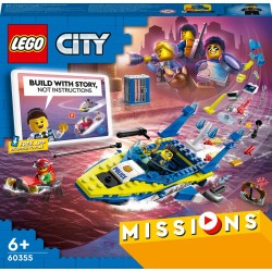 LEGO City Missions Śledztwa wodnej policji 60355