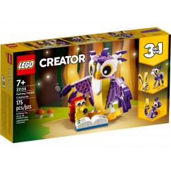 LEGO Creator 3w1 Fantastyczne leśne stworzenia 31125