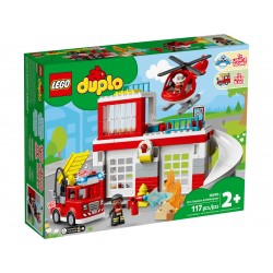 LEGO DUPLO Town Remiza strażacka i helikopter 10970