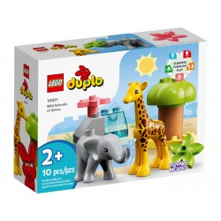 LEGO DUPLO Town Dzikie zwierzęta Afryki 10971