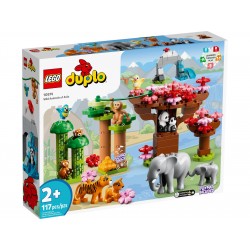 LEGO DUPLO Town Dzikie zwierzęta Azji 10974