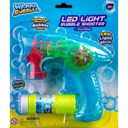 Pistolet Led do robienia baniek + płyn 50ml SP83778 Smily Play