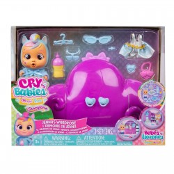 Cry Babies Magic Tears Storyland Garderoba płaczącej mini lalki Jenna IMC82793 TM Toys