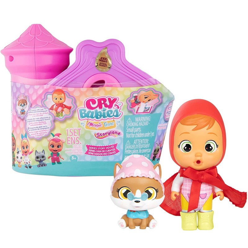 Cry Babies Magic Tears Storyland bajkowy Domek od firmy TM Toys