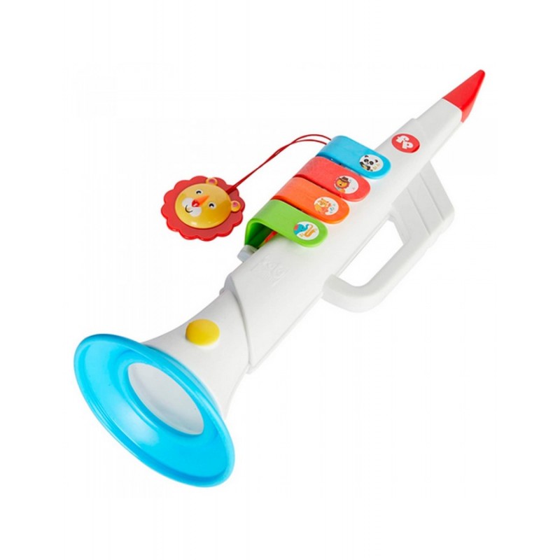 TRĄBKA MUZYCZNA Z ZAWIESZKĄ LWEM 2723 FISHER PRICE