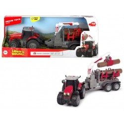 Traktor z przyczepą Massey Ferguson 8737 42cm 373-7003 Dickie