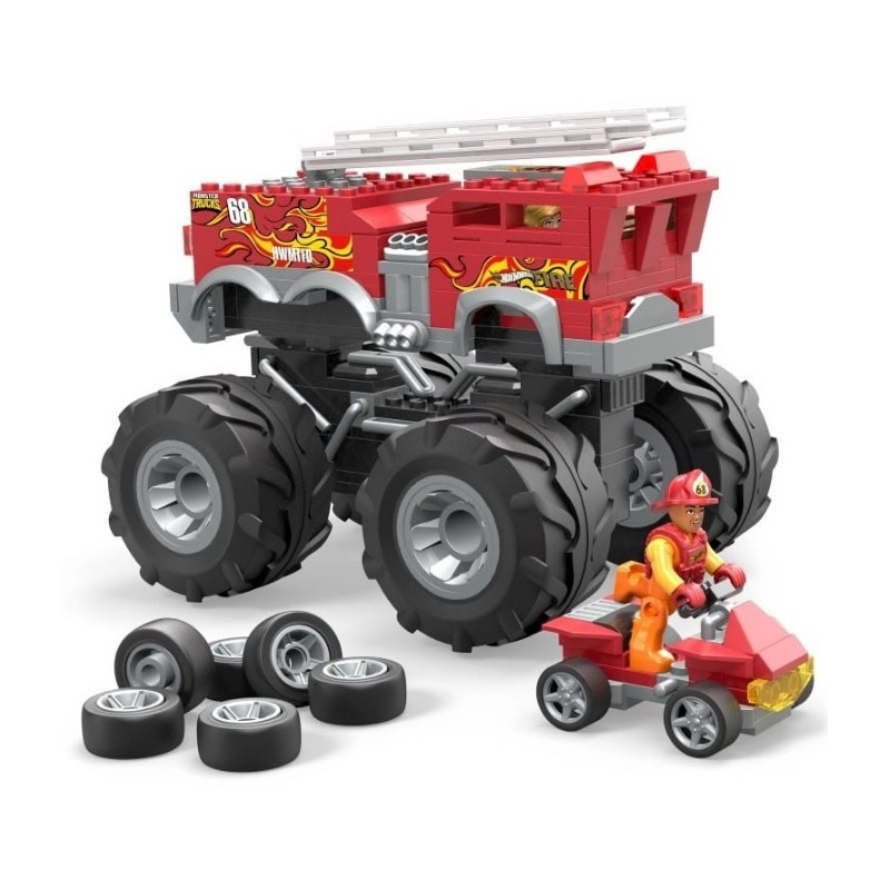 Hot Wheels Monster Trucks Łazik 5-alarm HHD19 Mattel