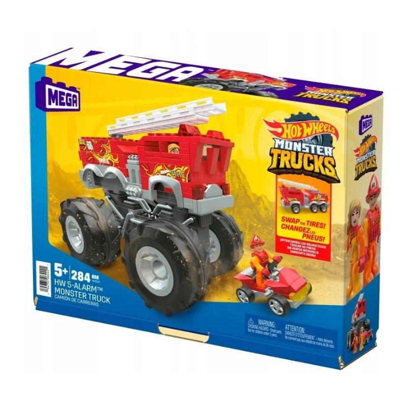 Hot Wheels Monster Trucks Łazik 5-alarm HHD19 Mattel