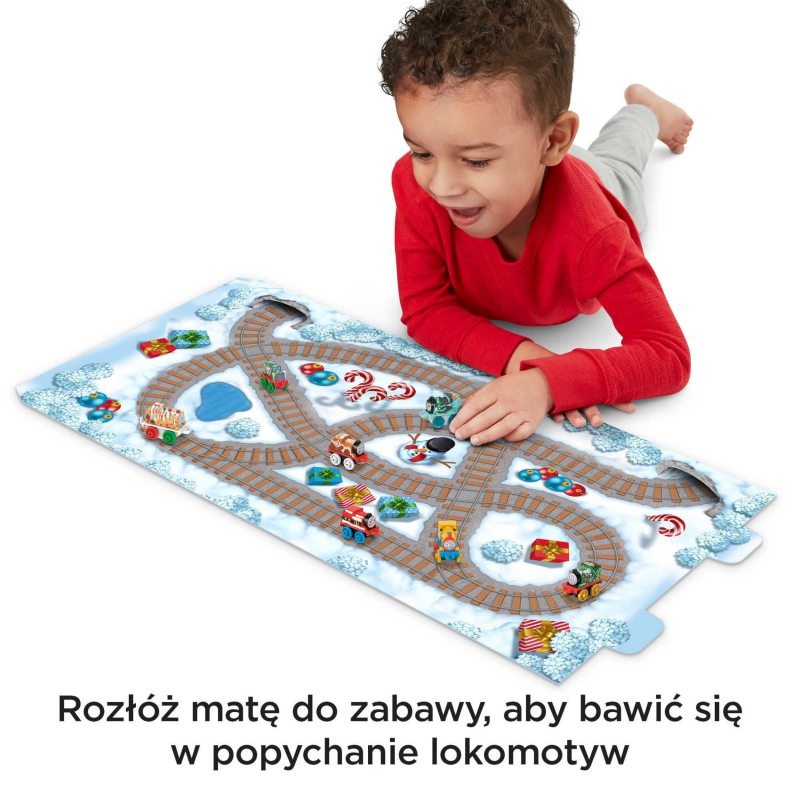 Tomek i Przyjaciele Minilokomotywy Kalendarz Adwentowy HHY82 Fisher Price