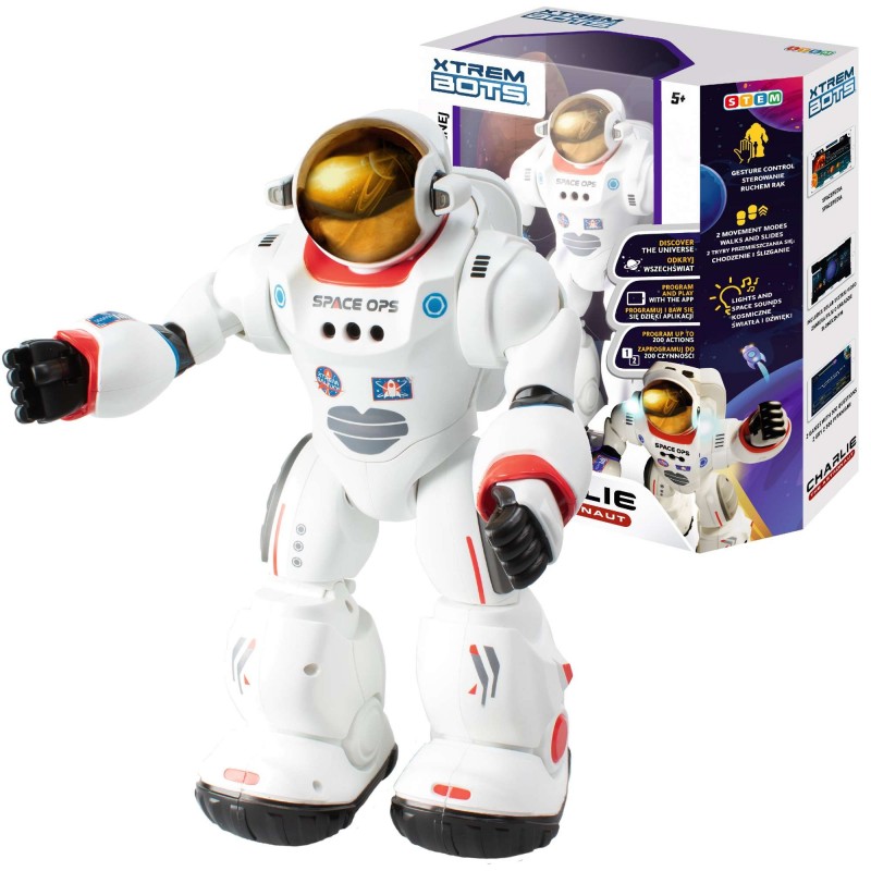 Robot interaktywny Charlie The Astronaut BOT3803158 TM Toys prezent dla dzieci