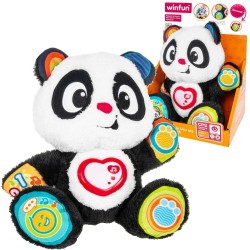 Interaktywna maskotka Panda Ucz się ze mną Światło/Dźwięk 0979 Smily Play