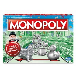 Gra Monopoly Classic z pionkami C1009 Hasbro