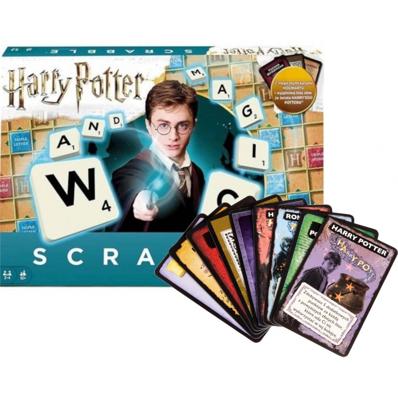 Scrabble Harry Potter Gra towarzyska GGB30 Mattel