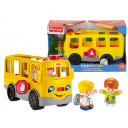 Autobus małego odkrywcy Zabawka Interaktywna Little People GXR97 Fisher-Price