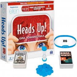 Heads Up! 4 Edycja Gra towarzyska 6063503 Spin Master