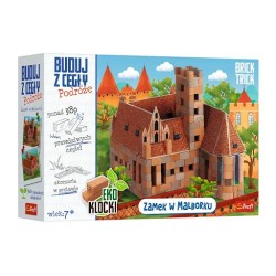 Trefl Klocki Brick Trick buduj z cegły Podróże zamek w Malborku 61547