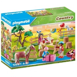 PLAYMOBIL Country 70997 Urodziny w stadninie kucyków