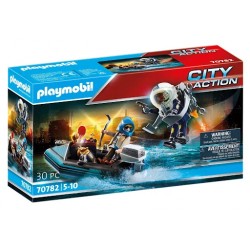 PLAYMOBIL 70782 Policyjny plecak odrzutowy