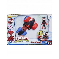 Hasbro Spidey i super kumple Pojazd Techno Racer z figurką F1463