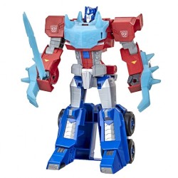 Transformers Cyberverse Roll Change Optimus Prime