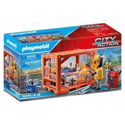Playmobil City Action 70774 Produkcja kontenerów