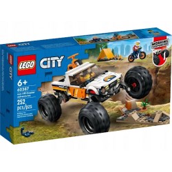 LEGO CITY 60387 PRZYGODY SAMOCHODEM TERENOWYM 4X4