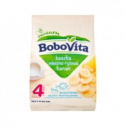 Kaszka mleczno - ryżowa o smaku bananowym 230g BoboVita