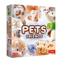 Pets & Friends karciana gra rodzinna Małe Zwierzaki 02443 Trefl