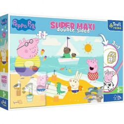 Puzzle 24 Super Maxi Radosny dzień Peppy 41010 Trefl