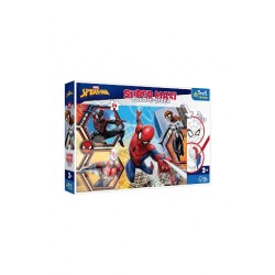 Puzzle 24 Super Maxi Spiderman wyrusza do akcji 41006 Trefl