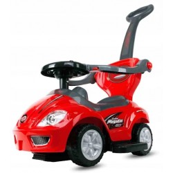 Pojazd/Jeździdło Mega Car z popychaczem czerwony J05.008.1.1 Sun Baby